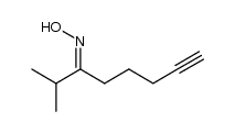 2-methyloct-7-yn-3-one oxime Structure