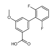 3-(2,6-difluorophenyl)-5-methoxybenzoic acid Structure