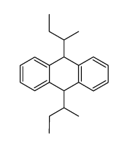 9,10-di-sec-butyl-9,10-dihydroanthracene结构式