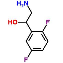 2-Amino-1-(2,5-difluorophenyl)ethanol Structure