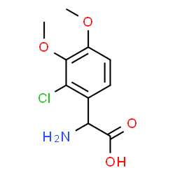 2-Amino-2-(2-chloro-3,4-dimethoxyphenyl)acetic Acid picture