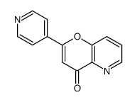 2-pyridin-4-ylpyrano[3,2-b]pyridin-4-one Structure