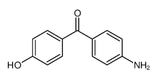 (4-aminophenyl)-(4-hydroxyphenyl)methanone结构式