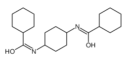 N-[4-(cyclohexanecarbonylamino)cyclohexyl]cyclohexanecarboxamide结构式