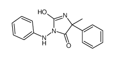 3-anilino-5-methyl-5-phenylimidazolidine-2,4-dione结构式