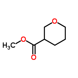 Methyl tetrahydro-2H-pyran-3-carboxylate Structure