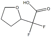 Difluoro-(tetrahydro-furan-2-yl)-acetic acid结构式