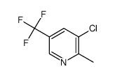 3-Chloro-2-methyl-5-(trifluoromethyl)pyridine structure