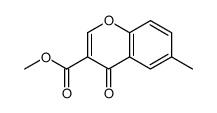 methyl 6-methyl-4-oxochromene-3-carboxylate结构式