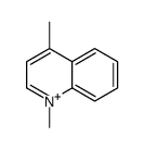 1,4-dimethylquinolin-1-ium Structure