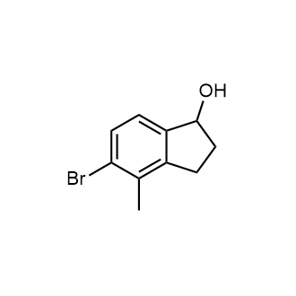 5-溴-4-甲基-茚满-1-醇图片