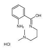 2-amino-N-[3-(dimethylamino)propyl]benzamide,hydrochloride Structure