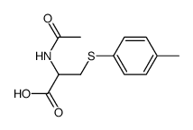 S-(p-toluyl)mercapturic acid结构式