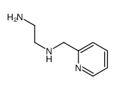 N'-(pyridin-2-ylmethyl)ethane-1,2-diamine结构式