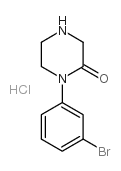 1-(3-溴苯基)-哌嗪-2-酮盐酸盐图片