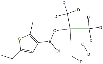 (2-Methyl-5-ethyl-d8)-thiophene-3-boronic acid pinacol ester picture