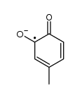 4-methylcatechol radical anion Structure