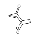 6,7-dioxabicyclo[3.2.2]nona-2,8-dien-4-one结构式