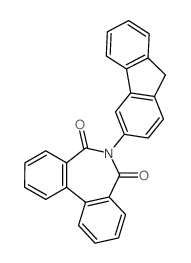 6-(9H-fluoren-3-yl)benzo[d][2]benzazepine-5,7-dione结构式