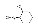 (+/-)-trans-2-hydroxy-cyclohexylmercury (1+), chloride结构式