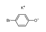 p-bromophenol, potassium salt结构式