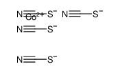 cobalt(2+),tetrathiocyanate Structure