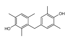 3-[(4-hydroxy-3,5-dimethylphenyl)methyl]-2,4,6-trimethylphenol结构式