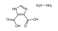 hydrazine,1H-imidazole-4,5-dicarboxylic acid Structure