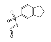 2,3-dihydro5-indenylsulfonylisocyanate结构式