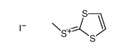 1,3-dithiol-2-ylidene(methyl)sulfanium,iodide结构式