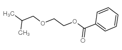 Ethanol, 2-butoxy-,1-benzoate structure