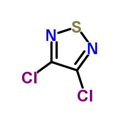 3,4-Dichloro-1,2,5-thiadiazole Structure