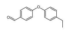 4-(4-ethylphenoxy)benzaldehyde structure