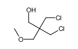 2,2-bis(chloromethyl)-3-methoxypropan-1-ol结构式