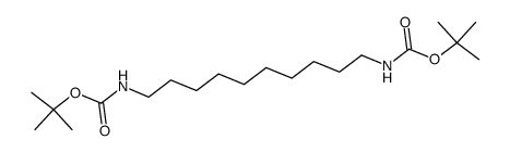 N,N'-di-t-butoxycarbonyl-1,10-diaminodecane Structure