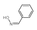 Benzaldehyde, oxime, (Z)- Structure