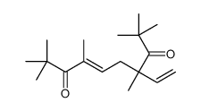 7-ethenyl-2,2,4,7,9,9-hexamethyldec-4-ene-3,8-dione Structure