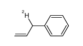 3-phenyl-1-propene-3-d1结构式