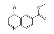 methyl 4-oxo-3H-quinoline-6-carboxylate结构式