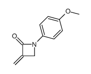 1-(4-methoxyphenyl)-3-methylideneazetidin-2-one Structure