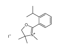 2-(2-isopropylphenyl)-3,4,4-trimethyl-4,5-dihydrooxazol-3-ium iodide Structure