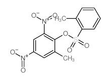 1-methyl-2-(2-methylphenyl)sulfonyloxy-3,5-dinitro-benzene picture