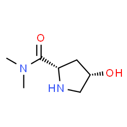 2-Pyrrolidinecarboxamide, 4-hydroxy-N,N-dimethyl-, (2S,4S)- (9CI) Structure