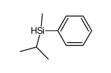 rac-isopropylmethylphenylsilane结构式