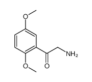 2-氨基-1-(2,5-二甲氧基苯基)乙烷-1-酮结构式