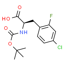 Boc-D-2-Fluoro-4-chlorophe picture