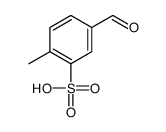 5-甲酰基-2-甲基苯磺酸结构式