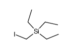 triethyl-iodomethyl-silane Structure