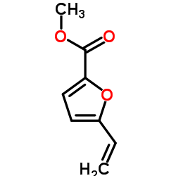 Methyl 5-vinyl-2-furoate结构式