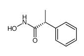 (R)-N-hydroxy-2-phenylpropanamide Structure